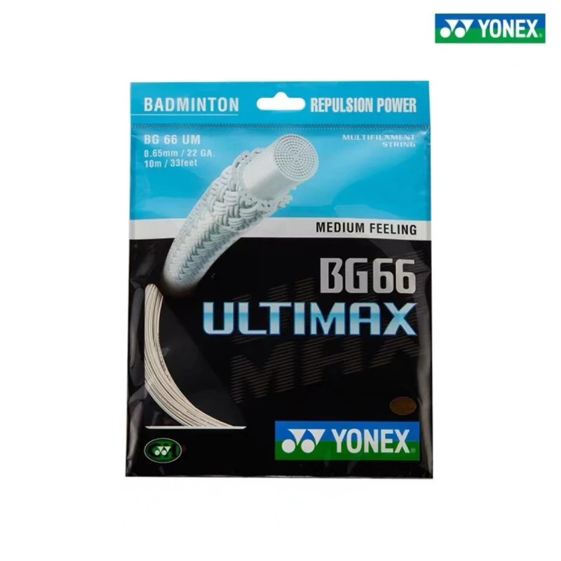 YONEX Badminton String BG66 Ultimax (0.65mm) Endurance Training Badminton String