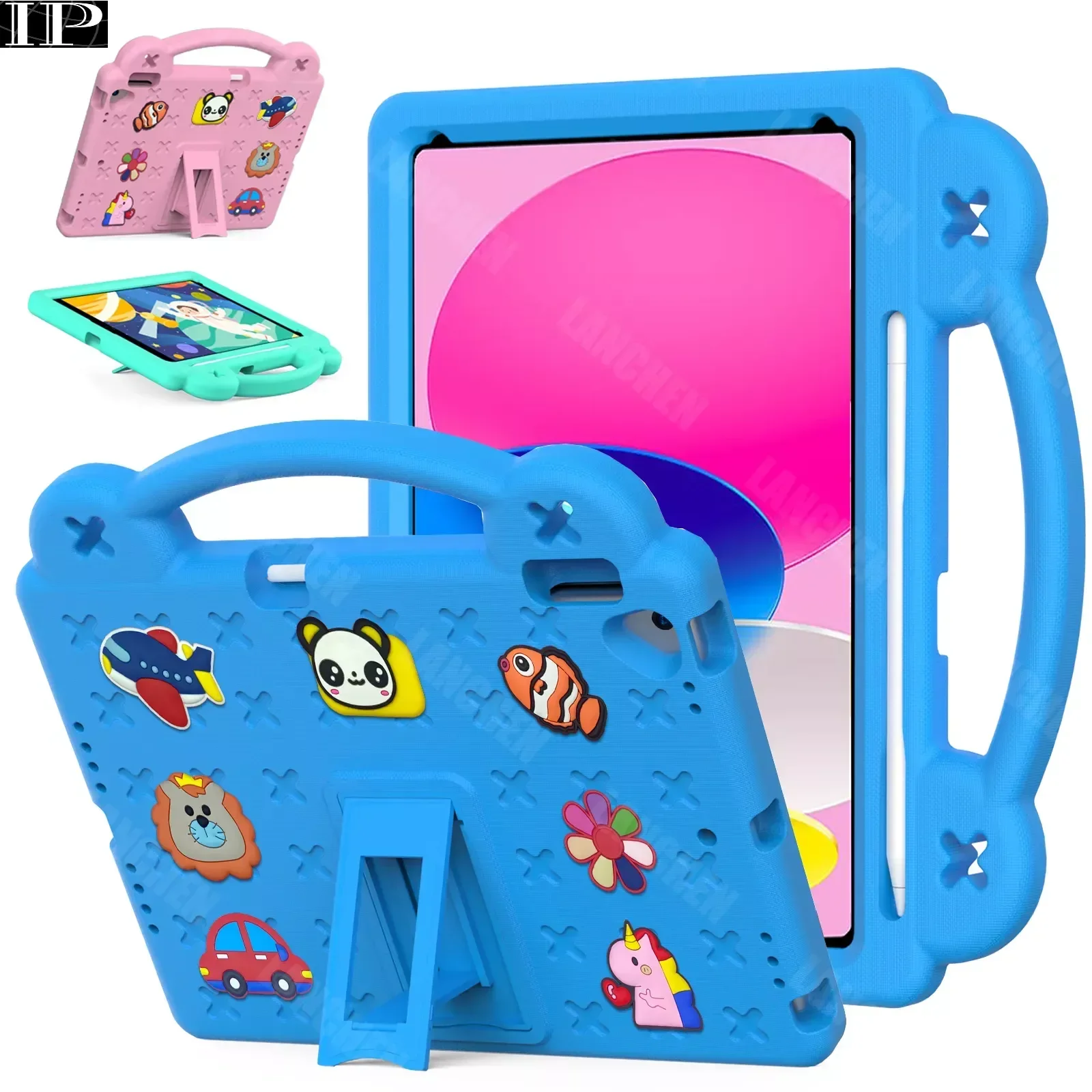 

Для iPad Air 5 Чехол 2022 для iPad 10th 9th 8th 7th Gen iPad Pro 11 inch 2020 2021 Mini 6 5 4 3 10,5 Air 2 9,7 Air 4 kids Cover