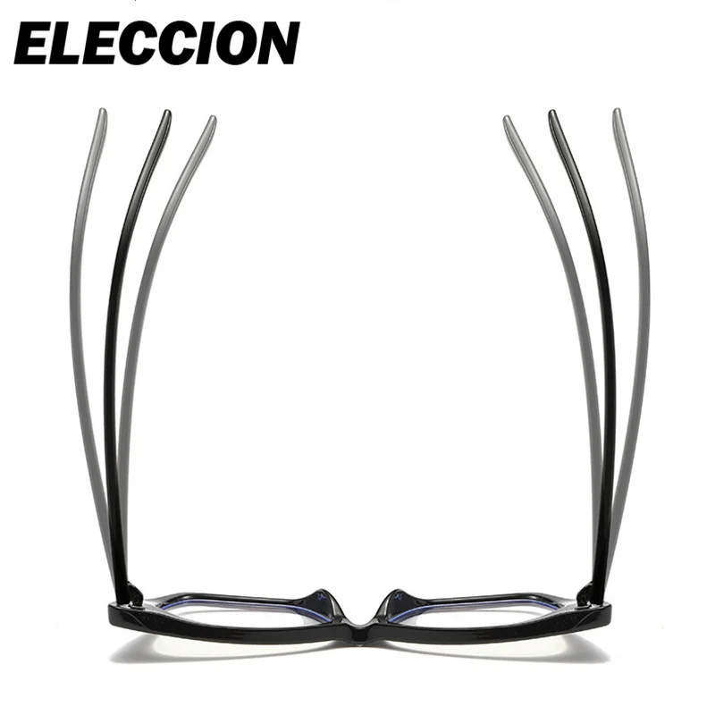 ELECCION العدسات الطبية نظارات النظارات البصرية التقدمية الرجال نظارات نسائية إطار قصر النظر القط العين Multifoca اللونية