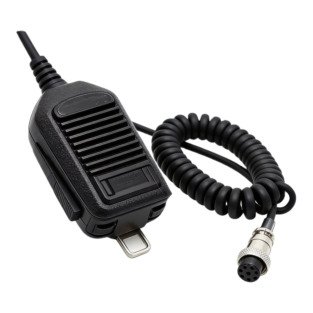 8-pin Microphone HM-36 Microphone Radio Communication Accurate Communication Intercom Microphone PC Metal Material
