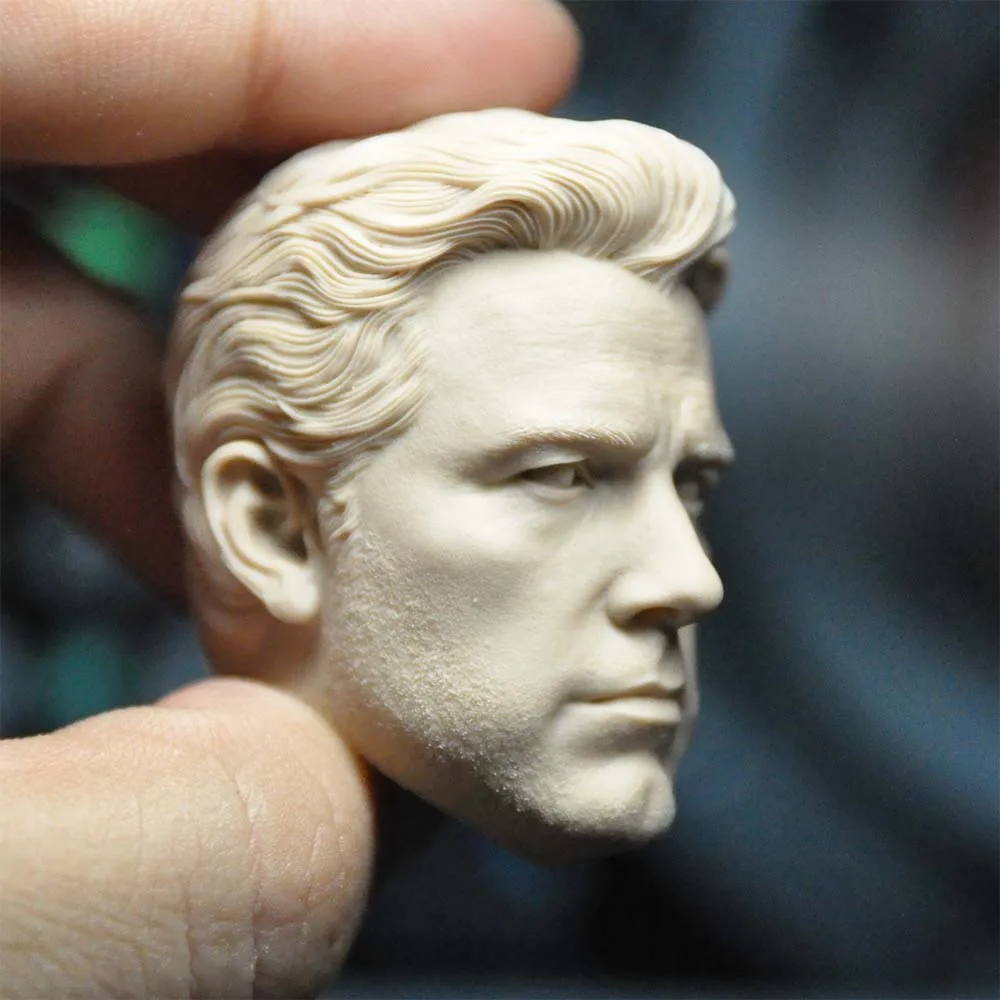 1/6 Die-cast Resin Model Assembly Kit (Ben Affleck) Head Sculpted Model Toy (55mm) Unpainted Free Delivery