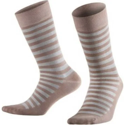 Striped Pattern Male Bamboo Group Socket Socks 12 Double