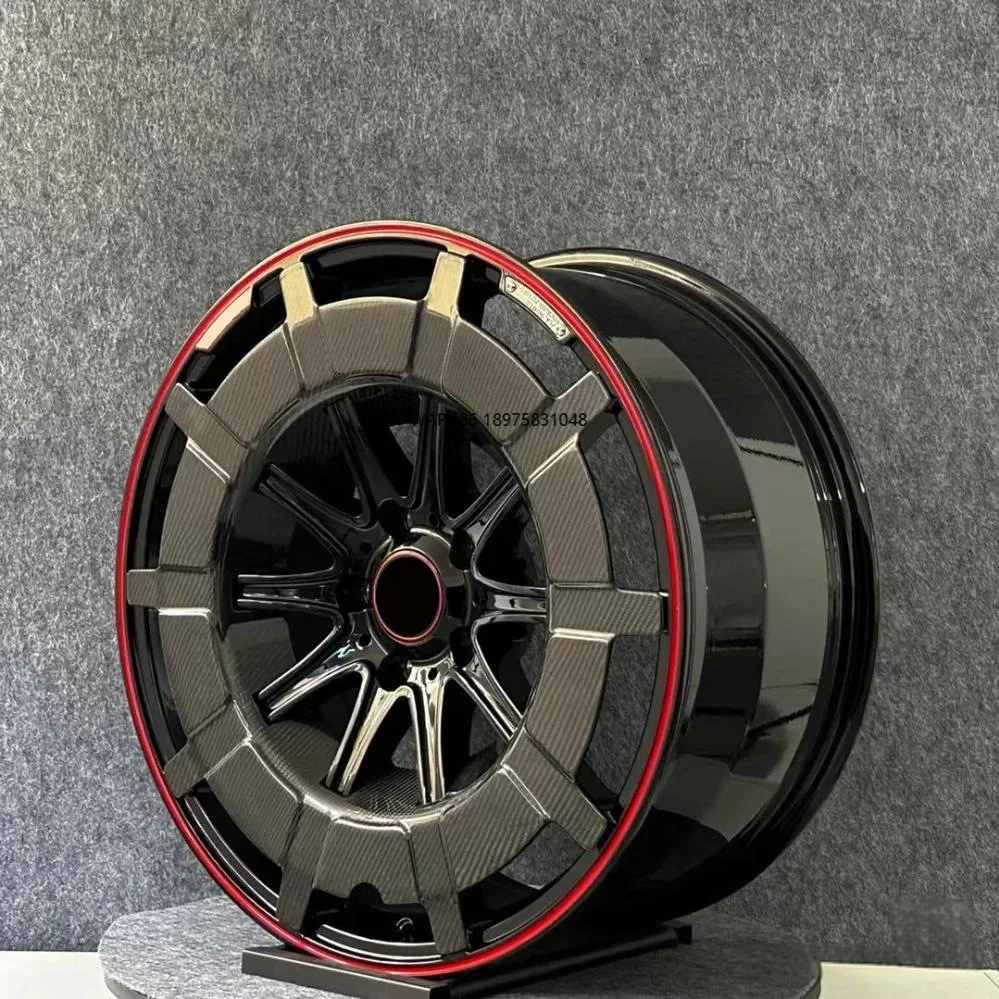 

20-Inch Carbon Fiber Forged Wheels 35mm ET New Chrome Finish Mesh Design for Customized Modified Cars