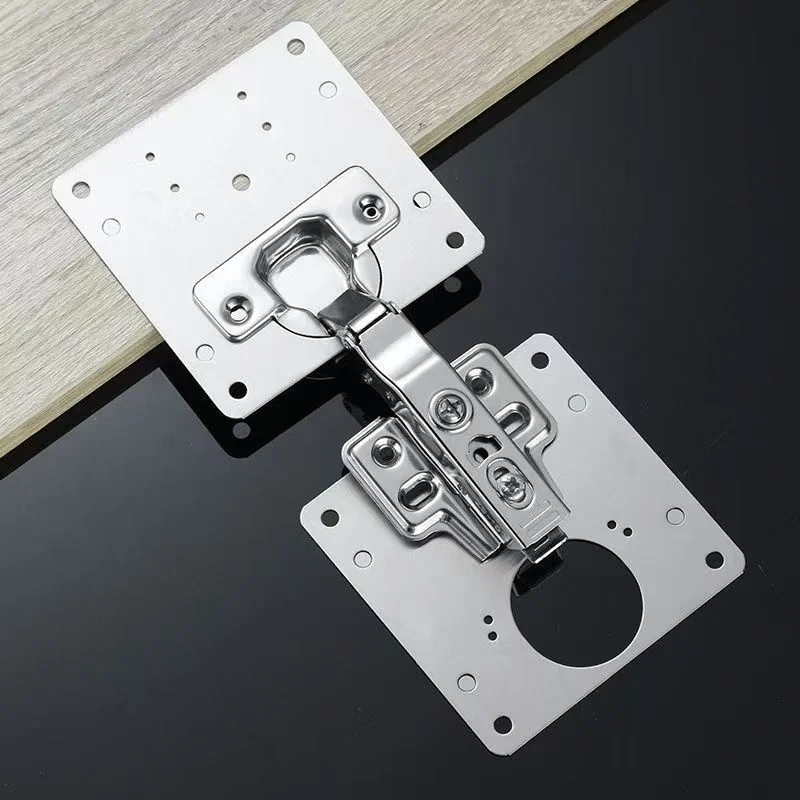 2/4/10pcs precision perforated hinge repair pieces, fixed door panel, suitable for storage cabinets and hardware accessories kit
