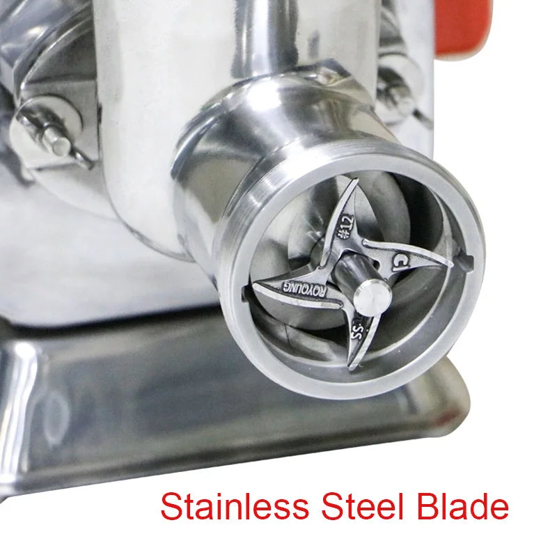 Wholesale Strong Electric Meat Grinder Multifunctional Stainless Steel Machine Grinding Meat Make Fill Sausage Stuffing