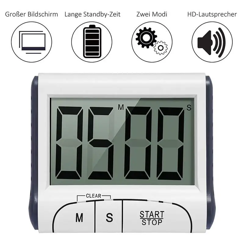 Mini LCD Digital Kitchen Cooking Timer Countdown Timing Clock Dish Cooking Stopwatch Reminder Tool Gadget Kitchen Accessories