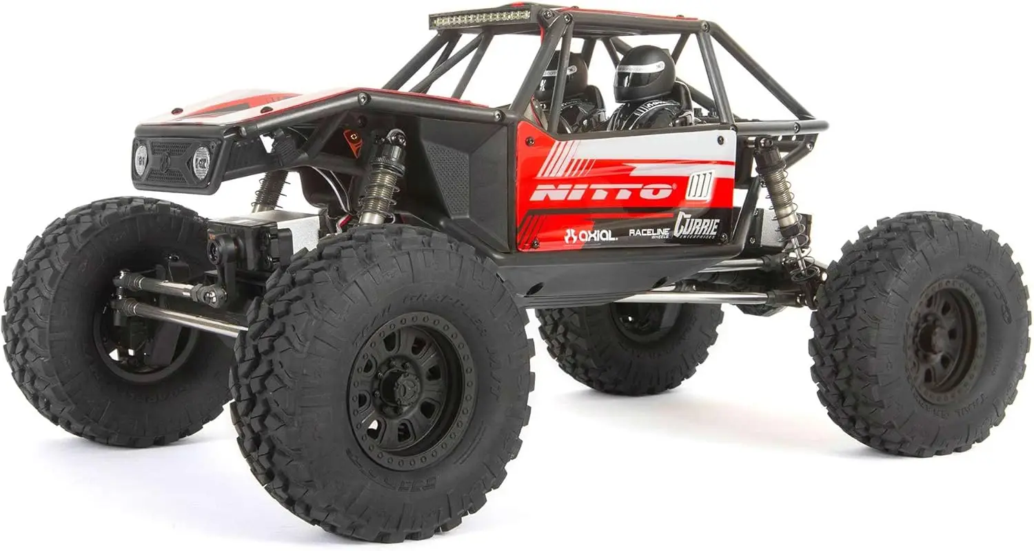 RC Truck 1/10 Capra 1.9 4WS Unlimited Trail Buggy RTR (Batteries and Charger Not Included), Black, AXI03022BT2