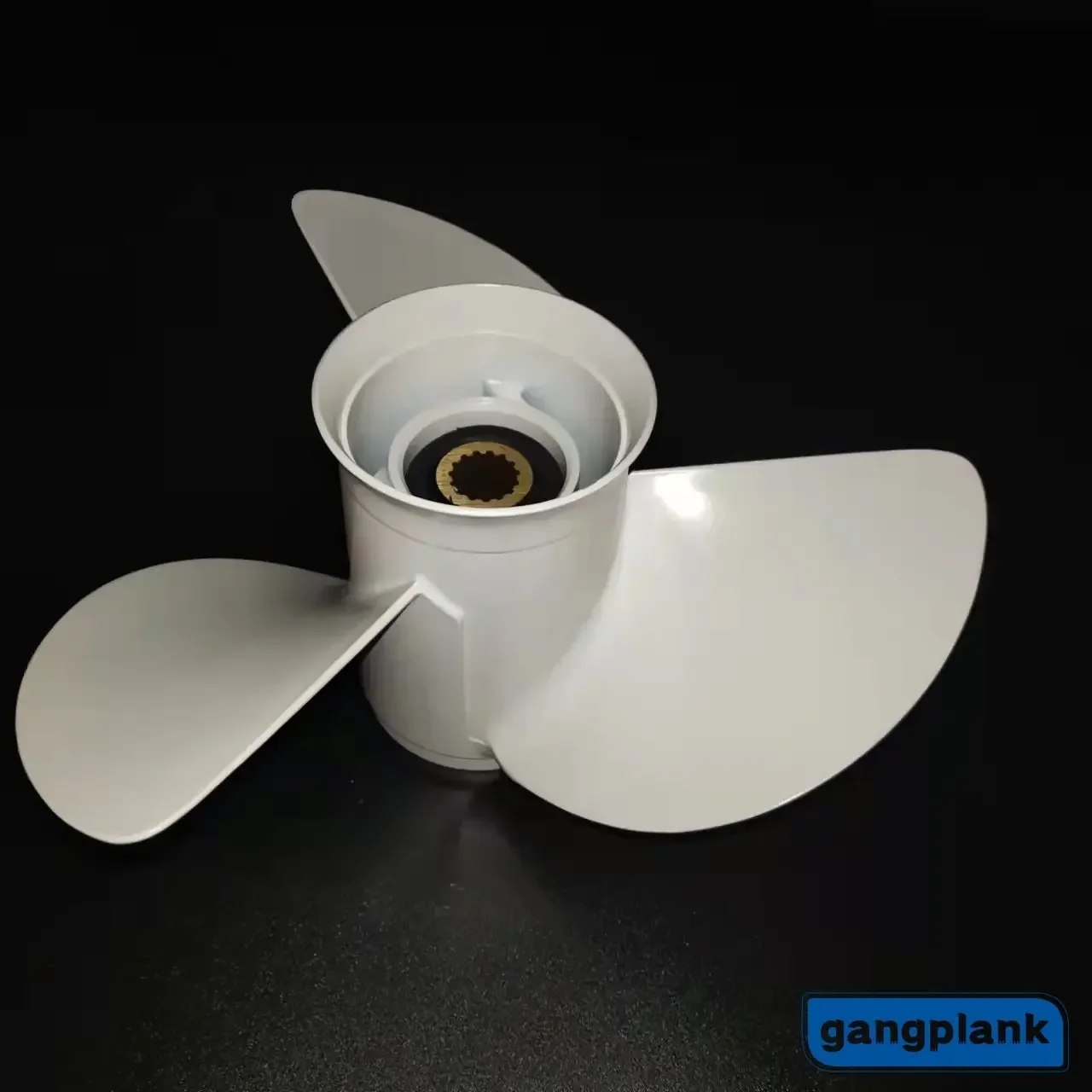 Outboard Propeller 3 Blades for Yamaha Parsun Hangkai Hidia Hyfong 60/85/90/115/130hp 2/4-stroke 13 1/4X17-K 17 Inch 15 Teeth