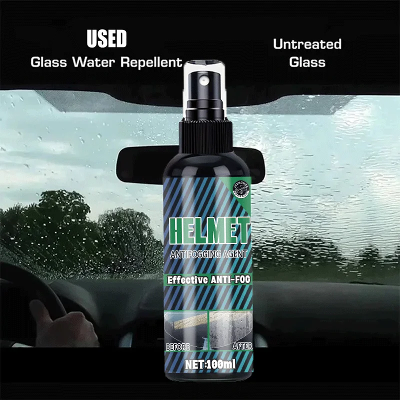 [Anti-Fog | Nano]Durable Nano Coating: Motorcycle Helmet Anti-Fog,Enhanced Visibility,fits all Helmets &Cars,Glass Fog-Proof Kit
