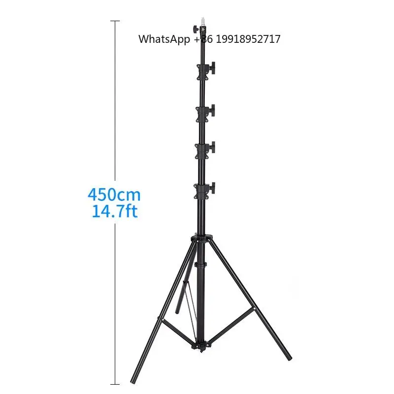 Selens 4.5M Tripod Foldable Adjustable Light Stand For Softbox Studio Photographic Lighting Flash Umbrellas Reflector