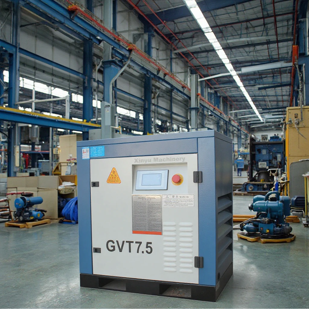 

Cheap Price GVT7.5 7.5kw 10 Industrial Screw Air Compressor Supplier