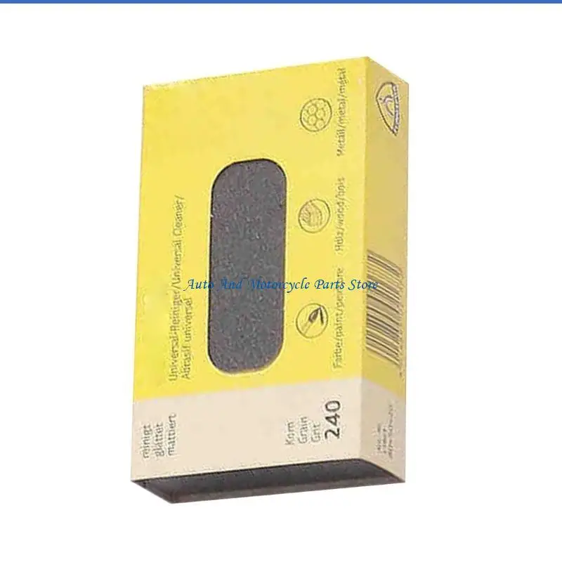 

P9FD Эластичный абразивный шлифовальный блок 60# 120# 240# Fine Grit, удобный для пользователя для металлических поверхностей и