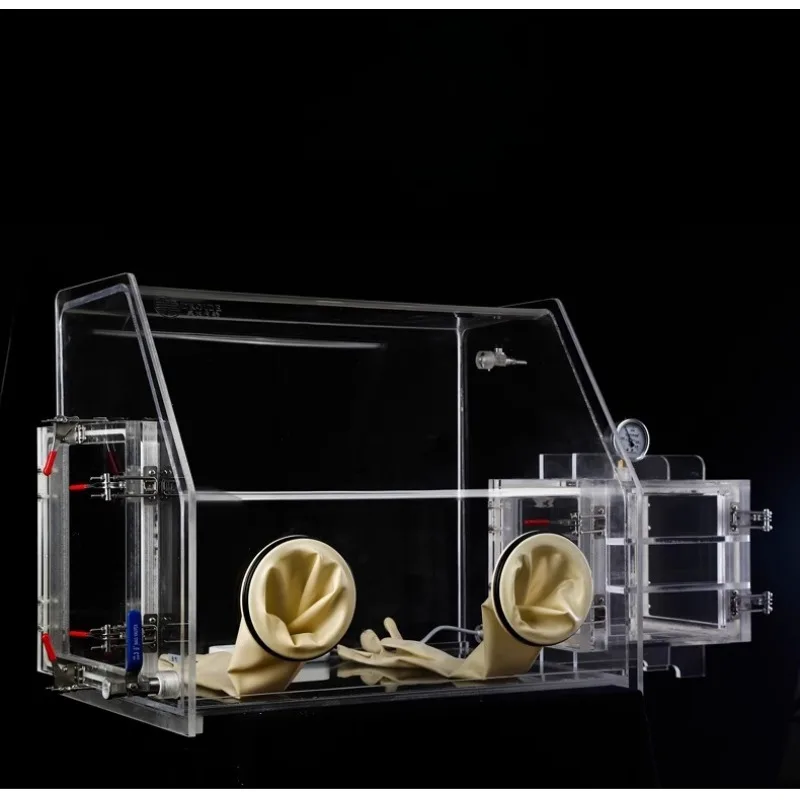 

Acrylic glove box organic transparent glass vacuum closed