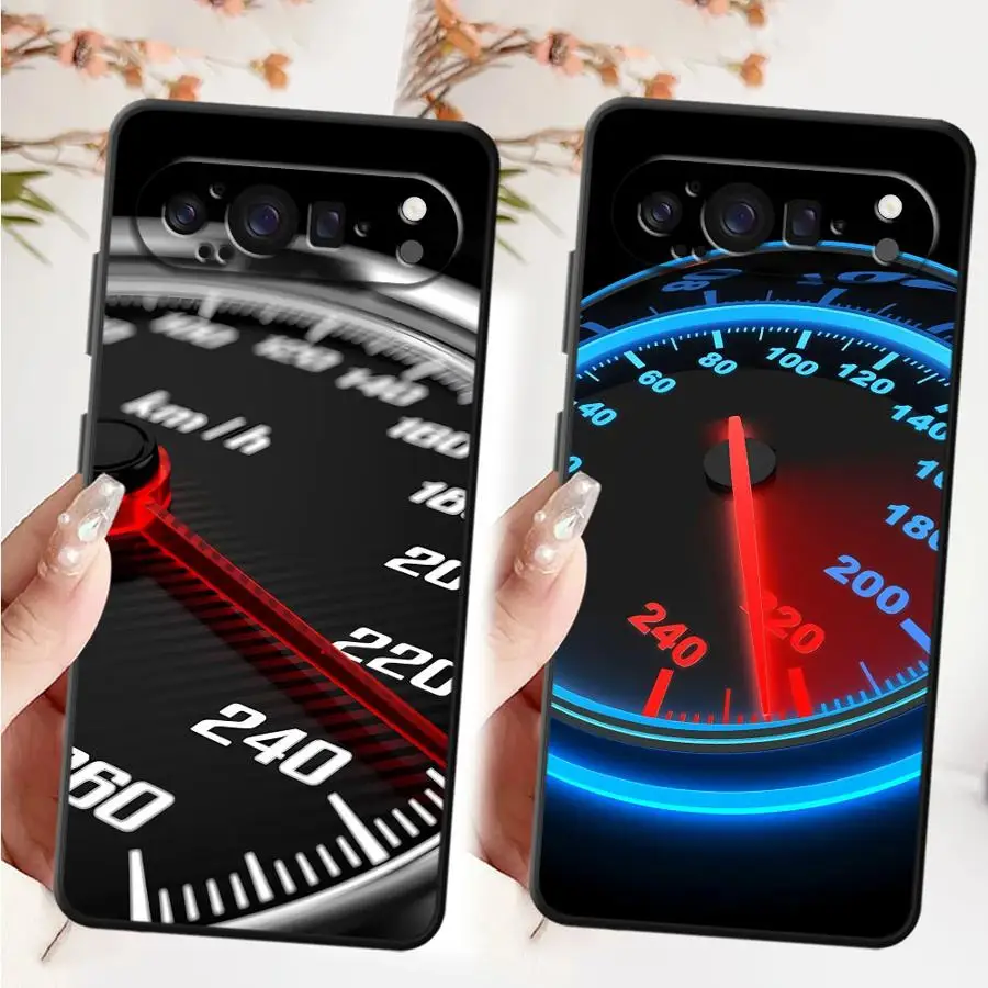 Funda negra suave para Google Pixel 10 9 Pro XL 7a 6a 6 7 8 Pro 9a 8a tablero personalizado