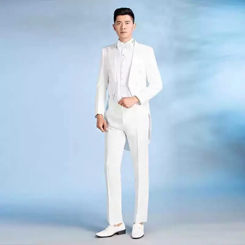 Men's And Women's Cosplay Tuxedo Set For Stage Performances Photo Shoots Hosting Choral Latest Coat Pant Designs Jacket Shirt