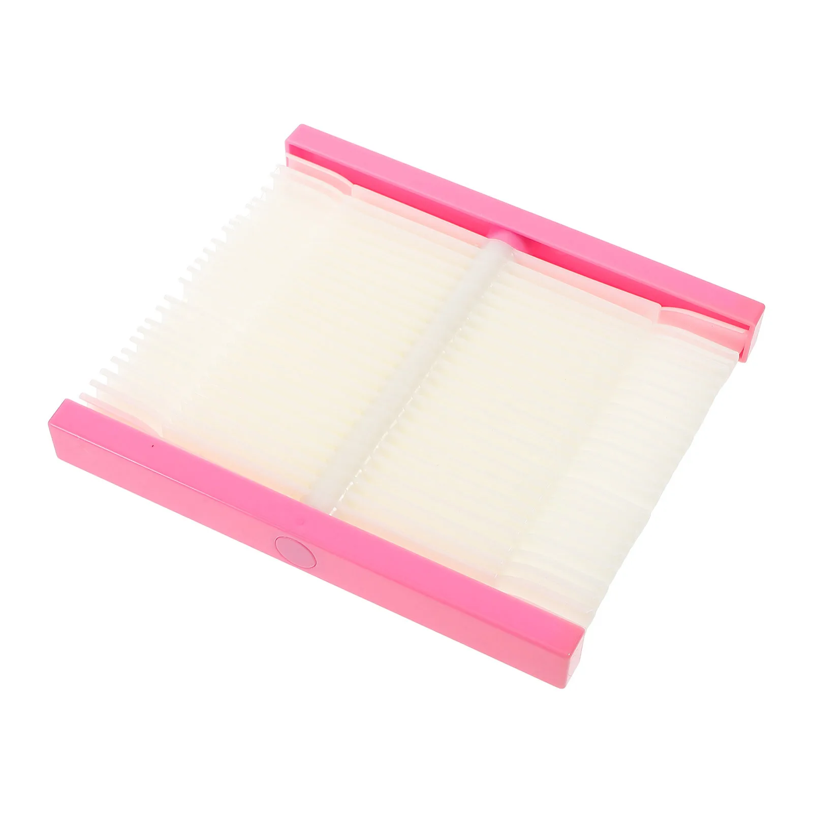 

48-цветная розовая доска для дизайна ногтей, веерный дизайн, органайзер для лака, инструмент для практики, палочки для выбора цвета, домашние шаблоны «сделай сам»