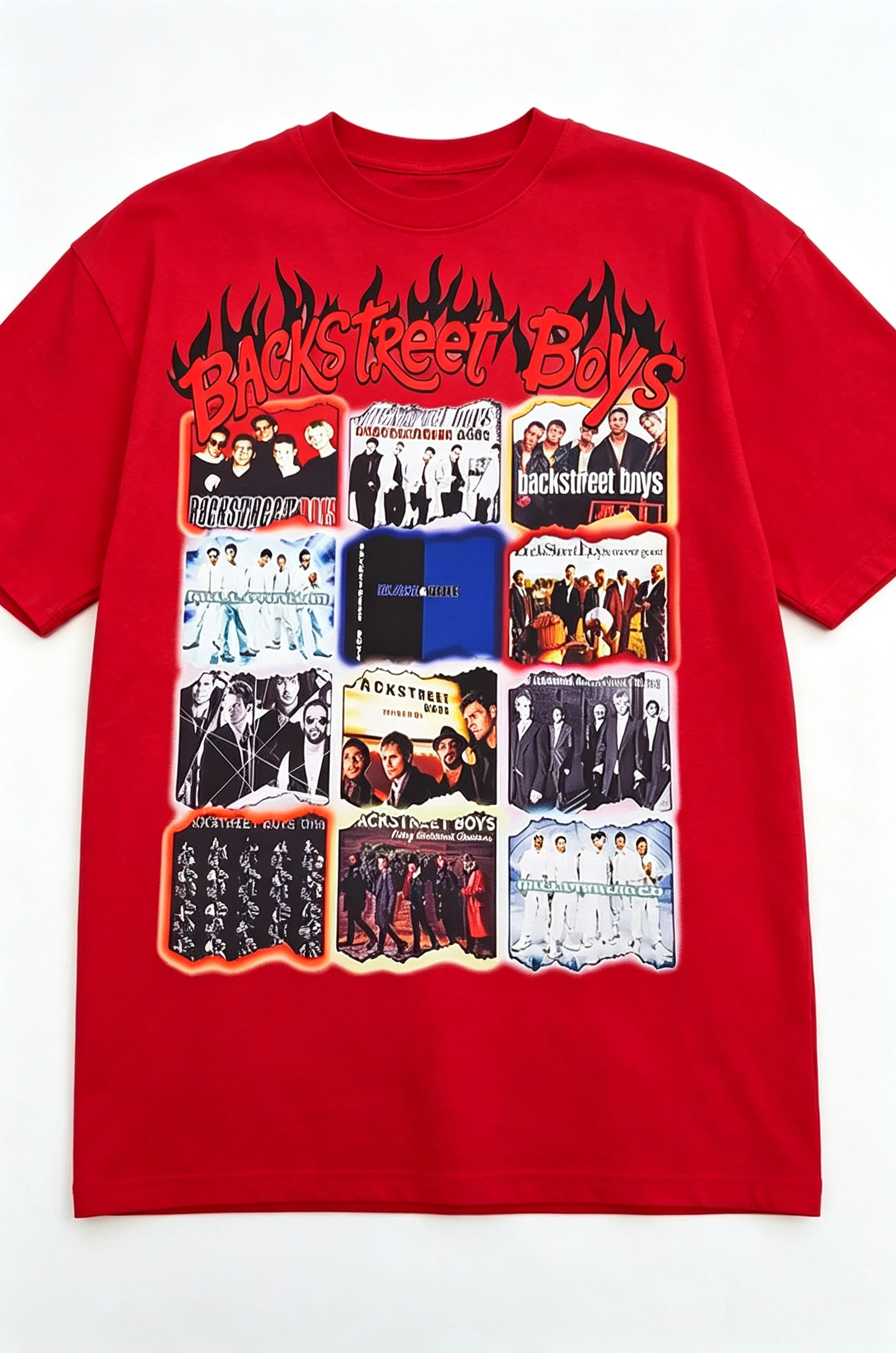 Funny Backstreet Boys T-Shirt Unisex 90s Vintage Tee Shirt Boy Band Mens Womens Throwback Homage T-Shirts Hip Hop Streetwear