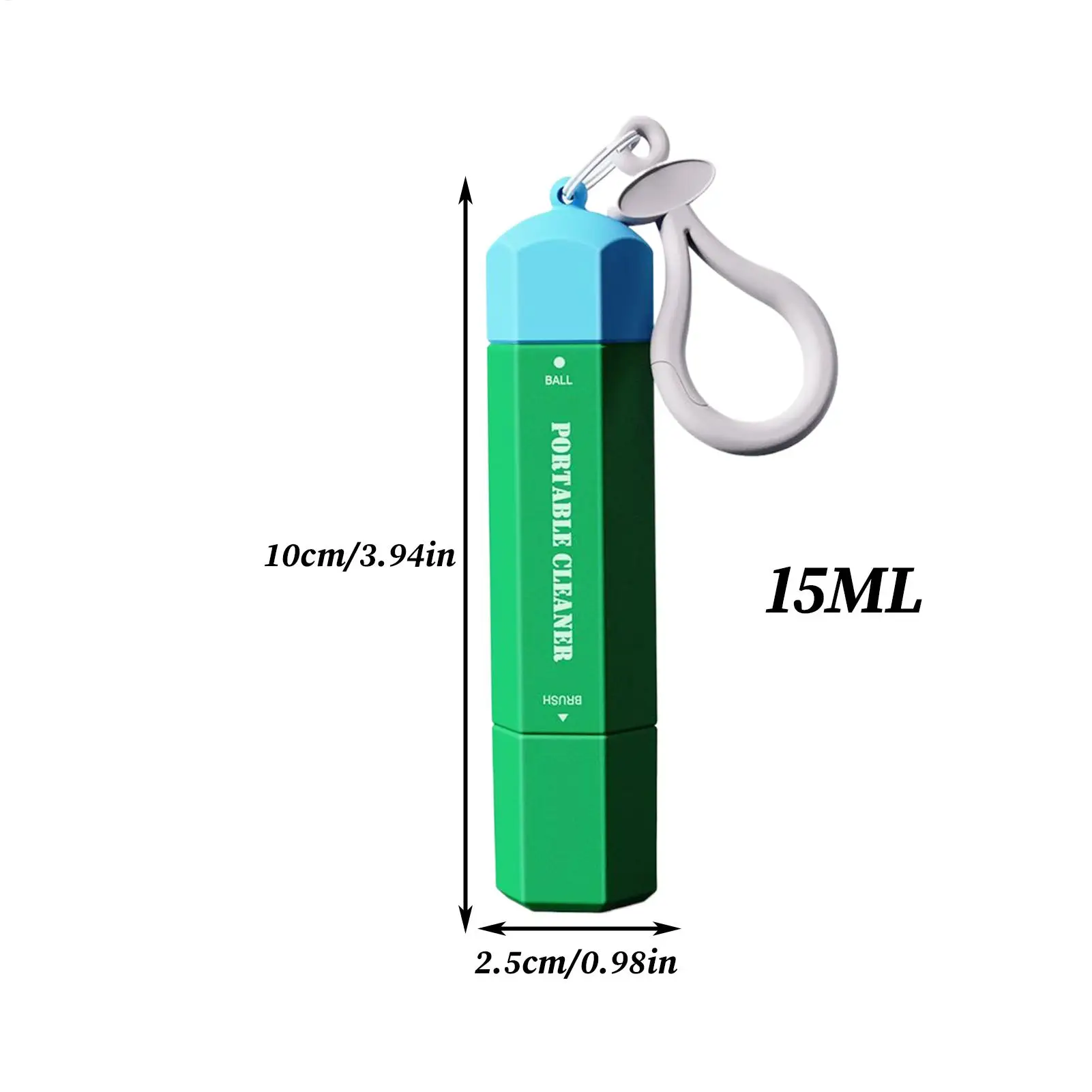 قلم إزالة البقع الفوري 15 مللي قلم غسيل محمول سريع الجفاف قميص الملابس منظف الأقمشة أداة إزالة البقع في حالات الطوارئ للسفر