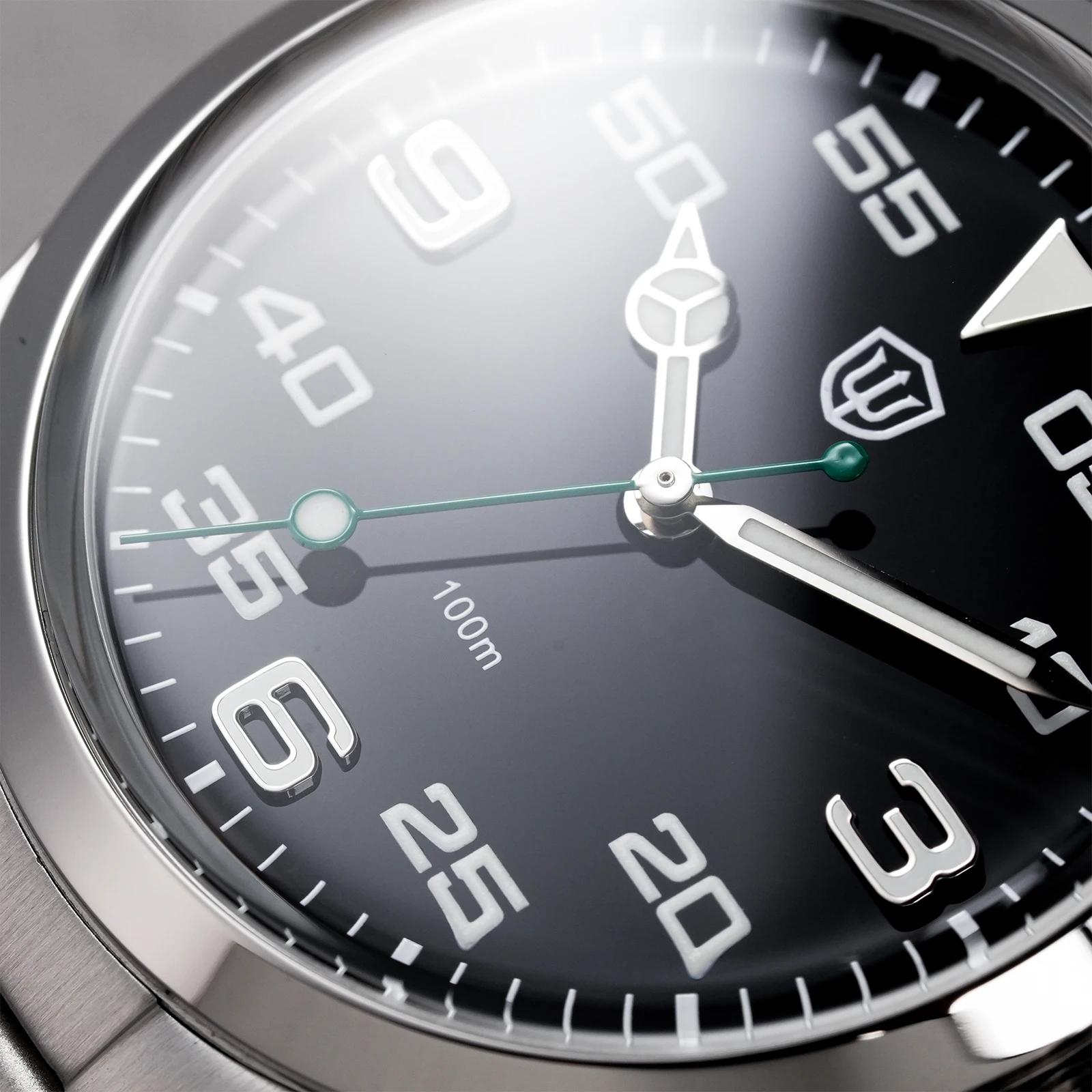 Watchdives WD1016 V3 ساعات كوارتز VH31 حركة الاجتياح K1 الياقوت 100 متر مقاوم للماء سوار الفولاذ المقاوم للصدأ ساعة كلاسيكية رجل