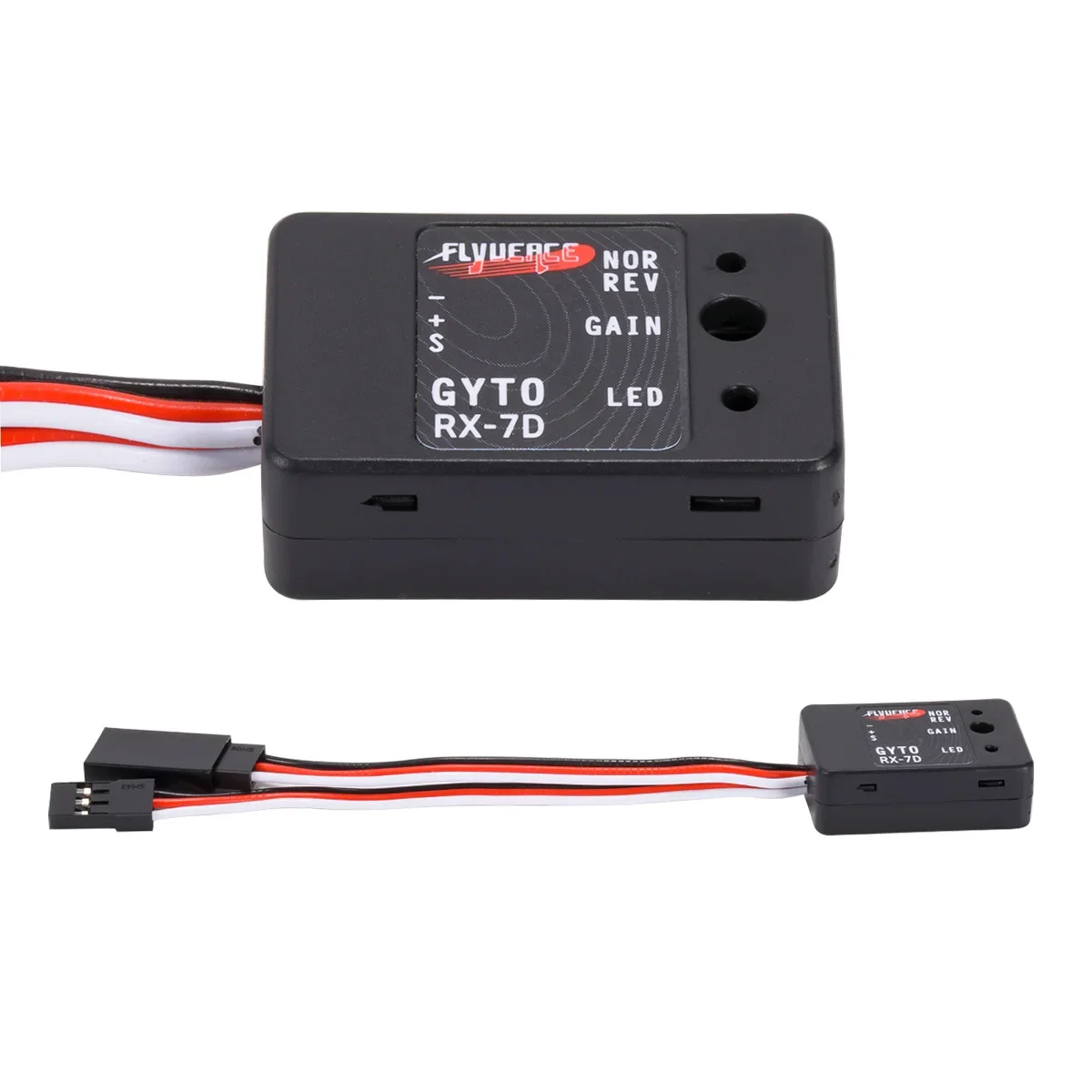 Plastica Mini giroscopio stabilità controllo Drift Car giroscopio 4.8-7.4V per 1/10 1/12 RC Crawler RX-7D barca da corsa/Monster Truck