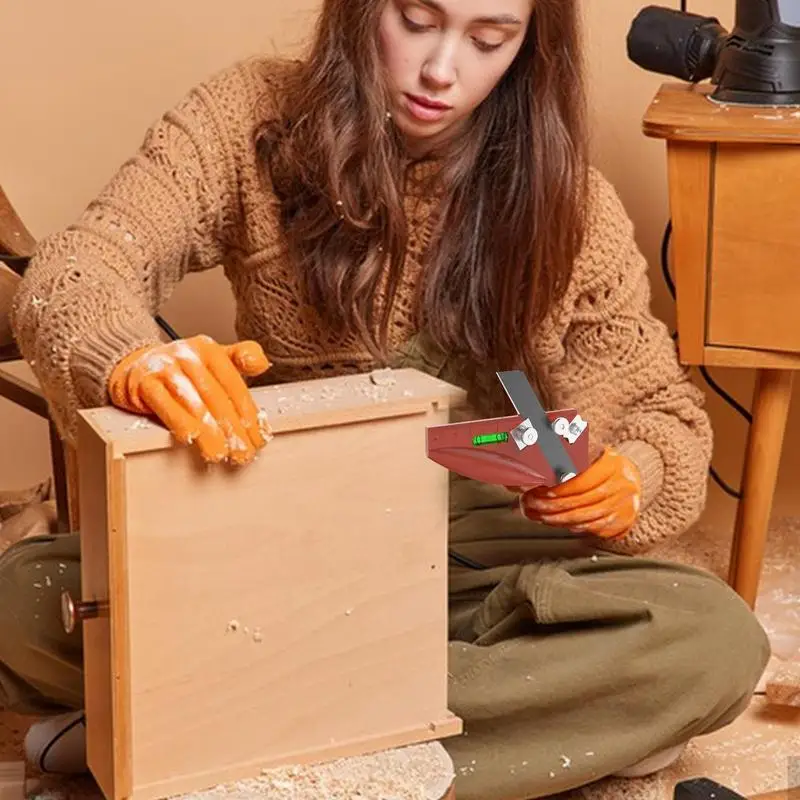 Houtbewerking Randtrimmer Hout Afschuinen Filetschraper Fineer Randsnijder Gereedschap Houtbewerking Handtrimgereedschap voor houten rand