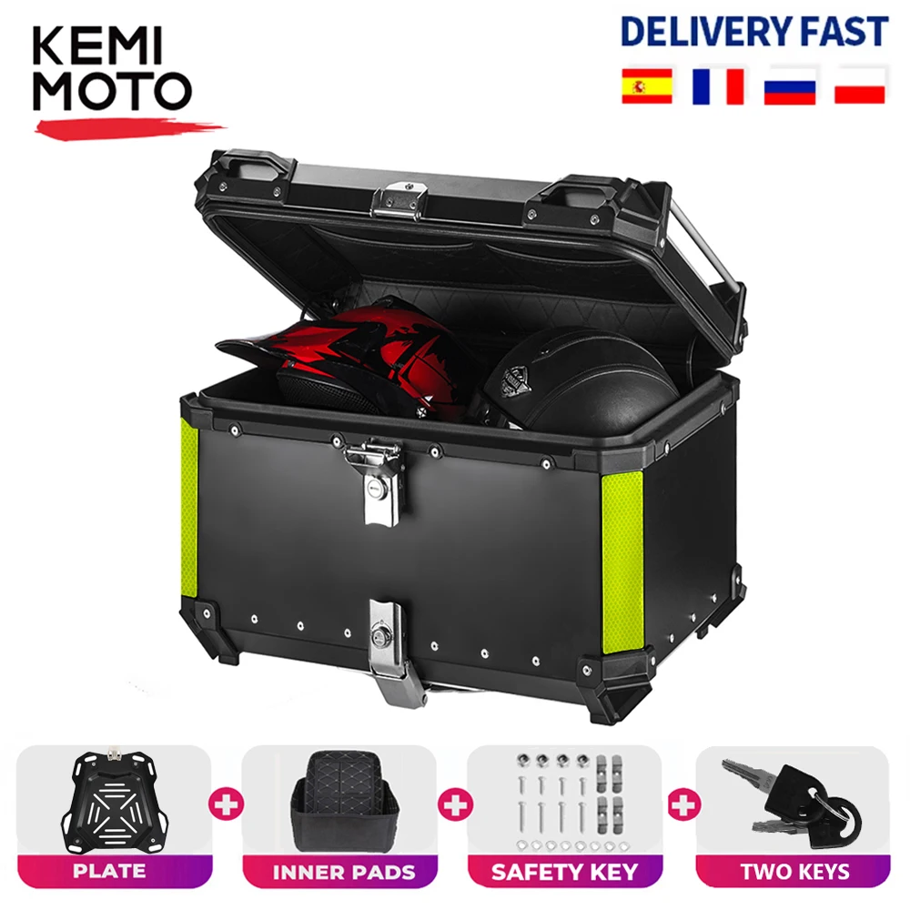 

For BMW R1200GS R1250GS R 1250 GS Motorcycle Rear Luggage Top Cases CNC Aluminum Tail Storage Tool Helmet Box Cases Lock Trunk