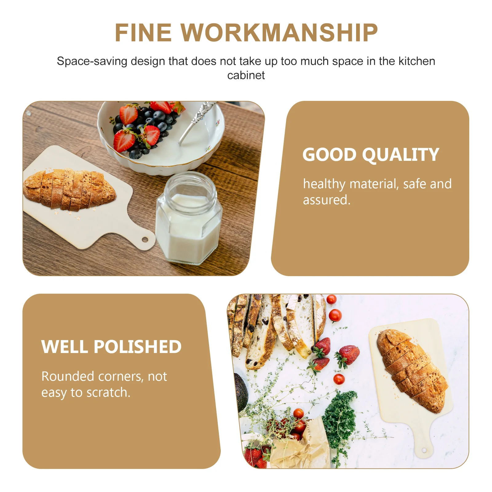 

2pcs Mini Wooden Cutting Board Bread Tray Fruit Serving Plate Unfinished Blank Diy Chopping Craft Tray For Kitchen Decoration
