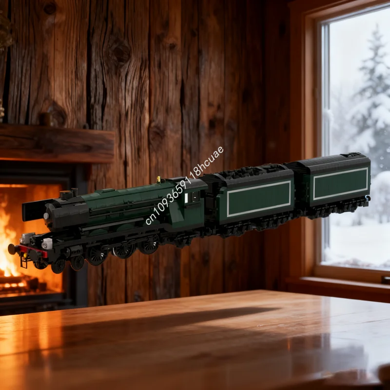 

1766 шт. MOC летающий шотсон LNER класс тренировочная модель строительные блоки архитектура DIY образовательная игрушка кирпич Рождественский подарок для детей