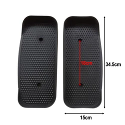 High Quality Foot Pedal Pedal 1 Pcs 34.5*15cm 600g Accessories Anti-slip Elliptical Hole Parts Replacements Fitness