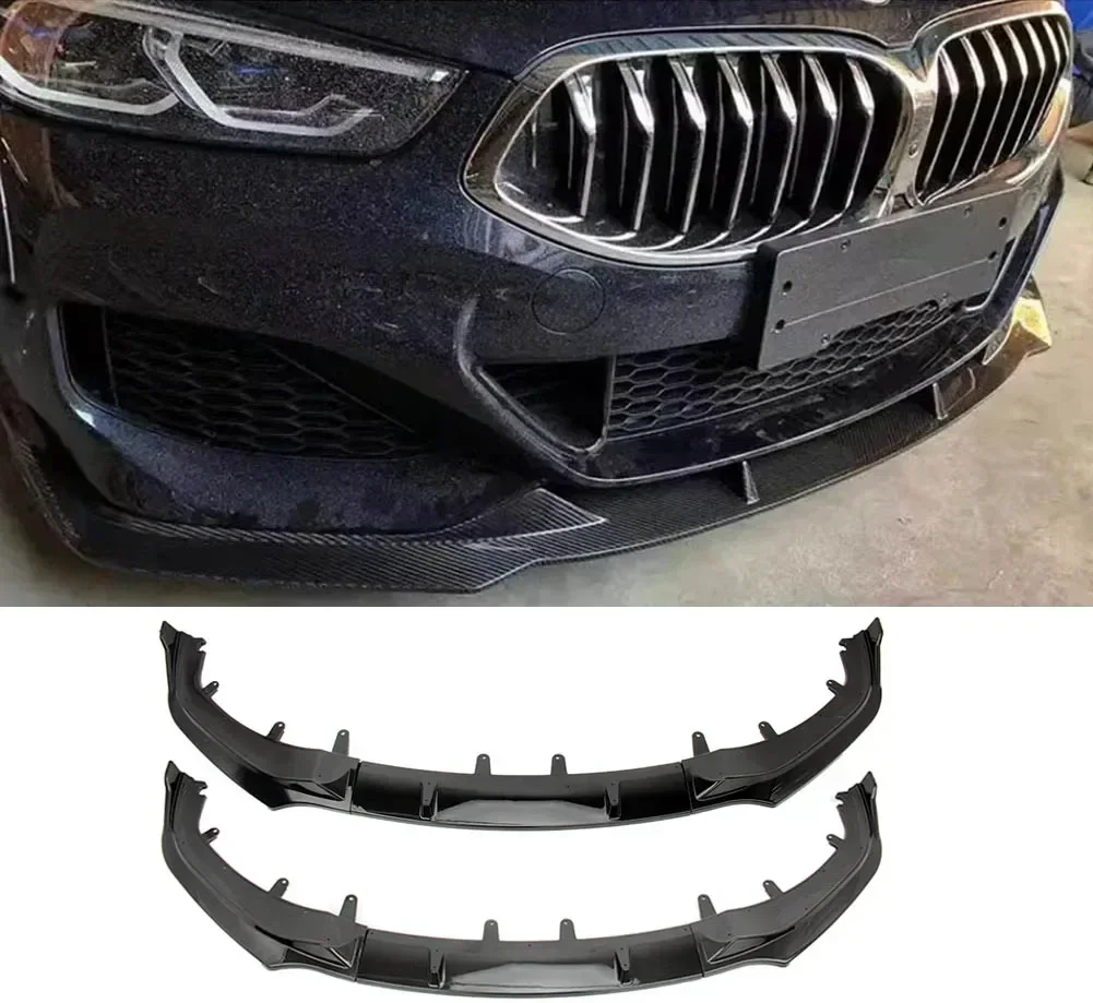 Car Bumper Front Lip Splitter Spoiler Side Splitters Body Kit For BMW 8 Series G14 G15 G16 2021-2023 840i 840d 850i M850i M-Pack