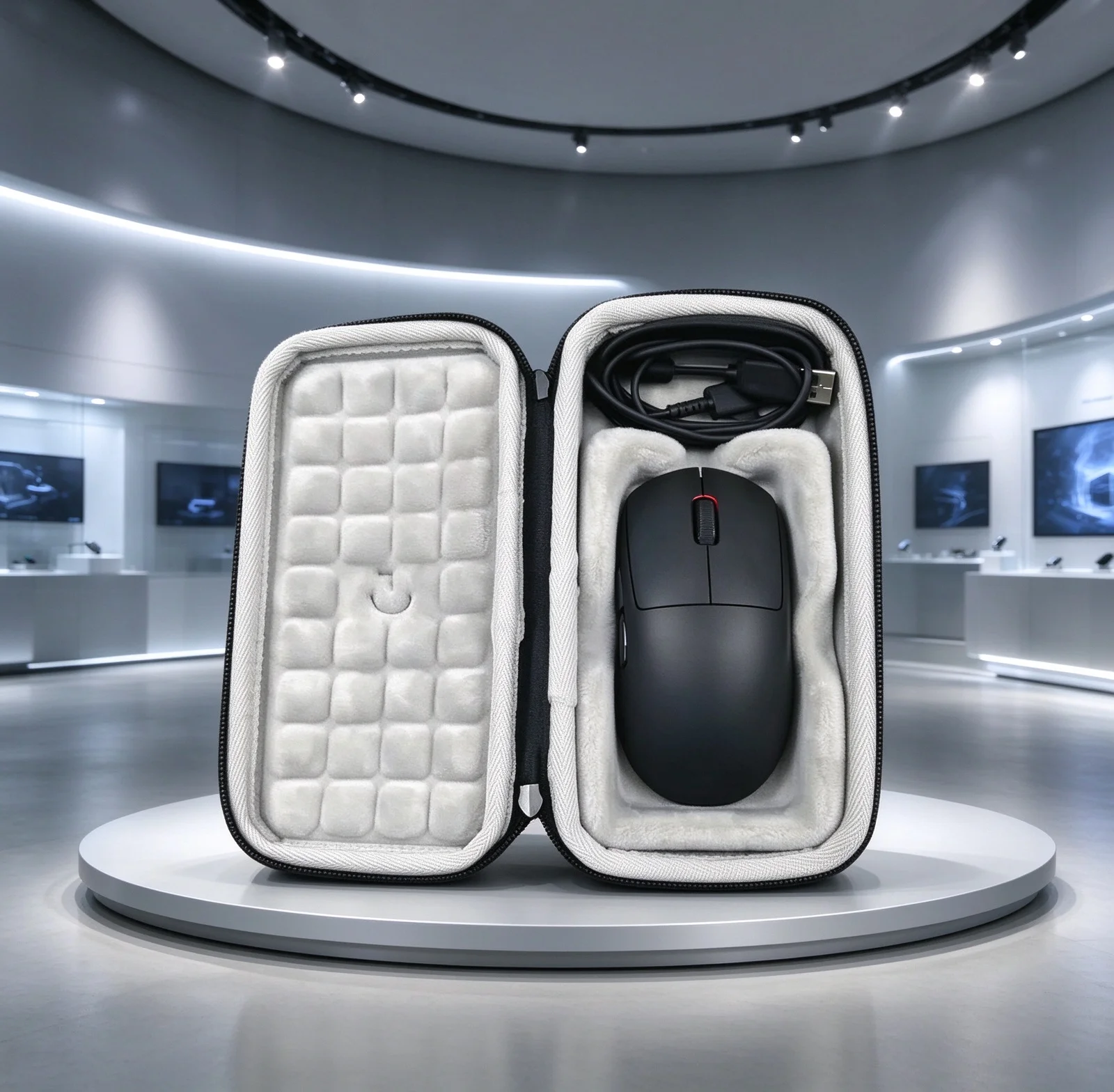 Storage Bag For Logitech (GPW/G903) Pre-shaped inner cavity matches the gaming mouse outline and avoids scratches while moving