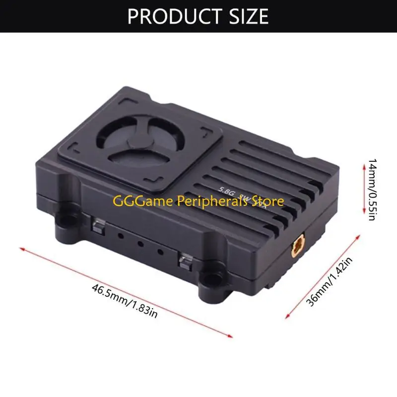 U55B 5.8GHz 3W Powerful Video Transmission Module 48Channel Video Transmitter for Competitive Flying and Exploration