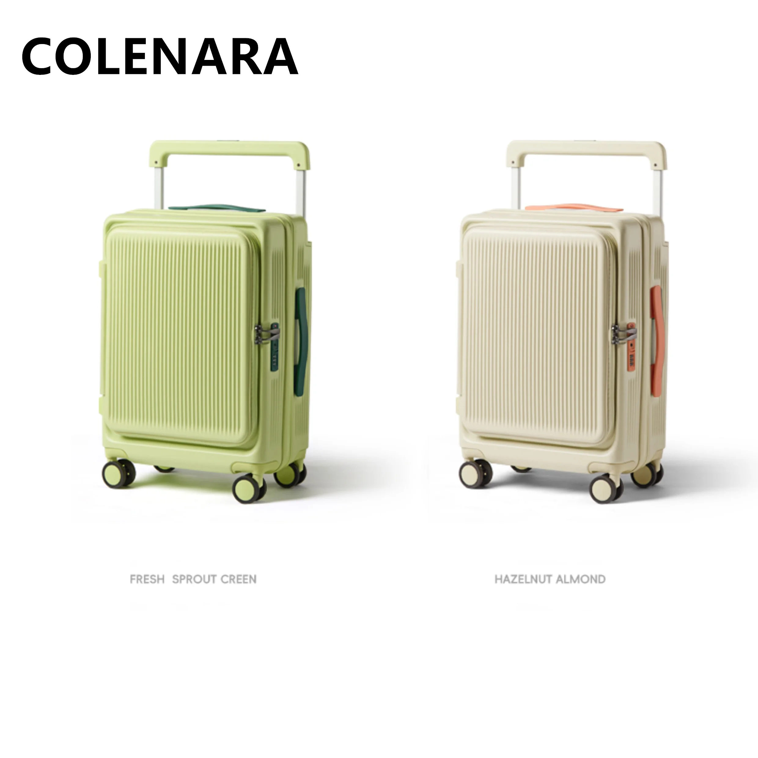 COLENARA Luggage New Boarding Box 20 Inches Trolley Case 24