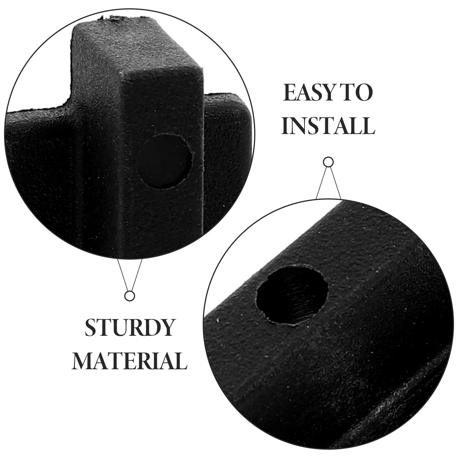 1Set Composite Decking Hidden Fasteners Small Clips Long-Lasting Deck Board Fastener for Seamless Deck Installation