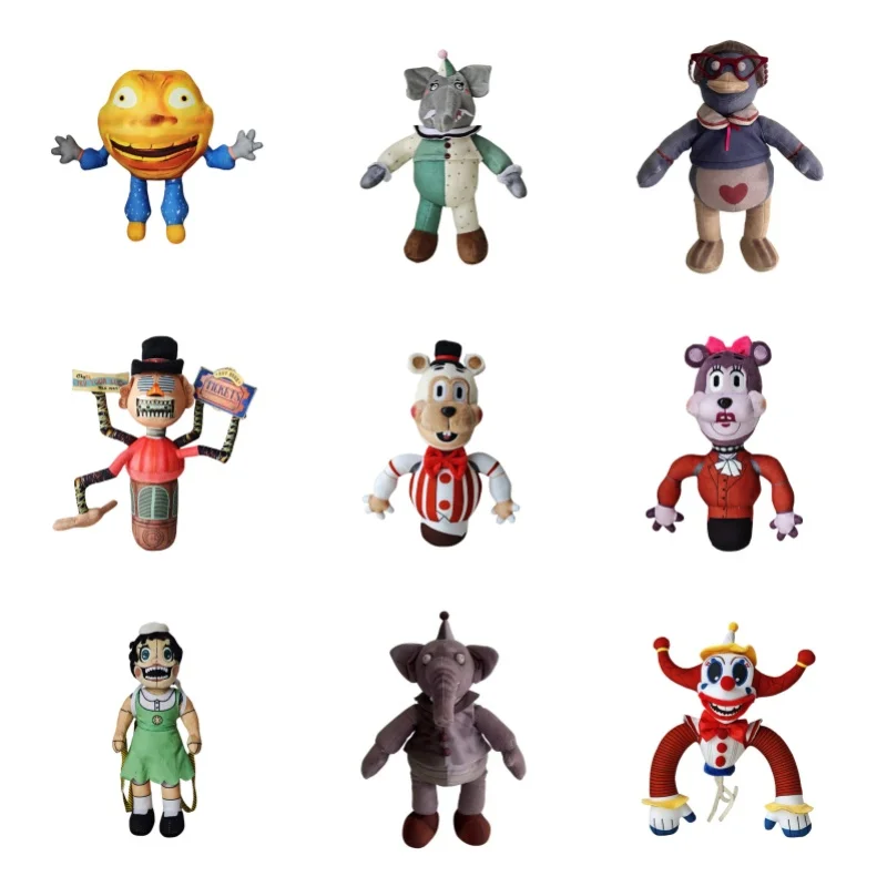 Anime FNAF el secreto del imitador peluche asustado Joker-juguete de peluche suave decoración de escritorio juego de terror regalo temático recuerdo de fiesta