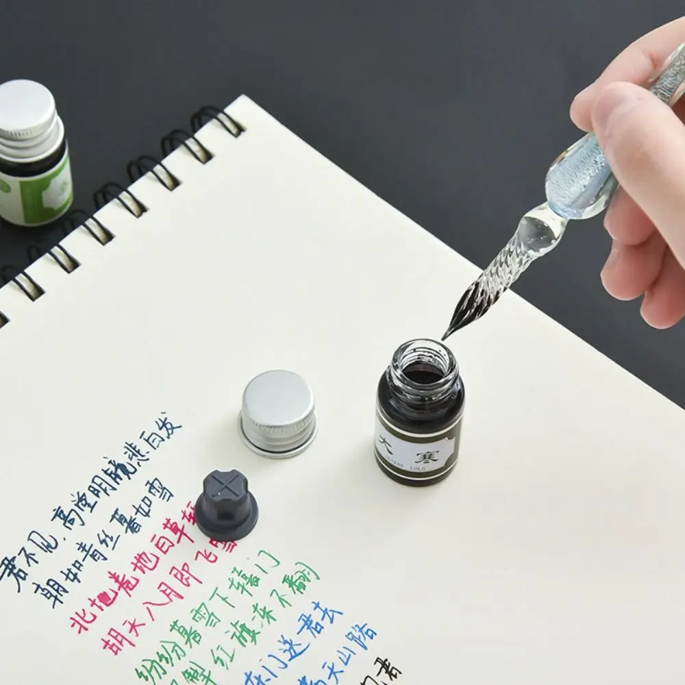 24 Colors 7ML Color Refilling Inks Painting Graffiti Carbon-free Ink Refilling Writing Fountain Pen Ink Calligraphy