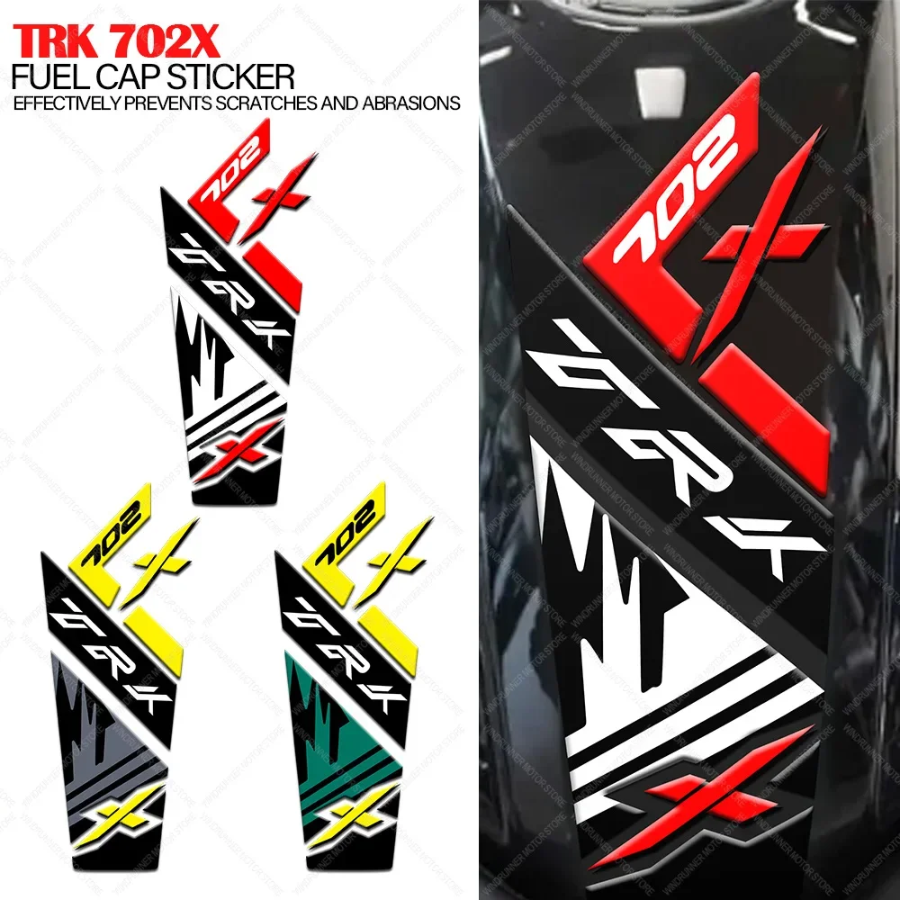 

For TRK 702X TRK 702X Motorcycle Accessories Waterproof Protective Tank Pad Sticker 3D Epoxy Resin Protective Sticker