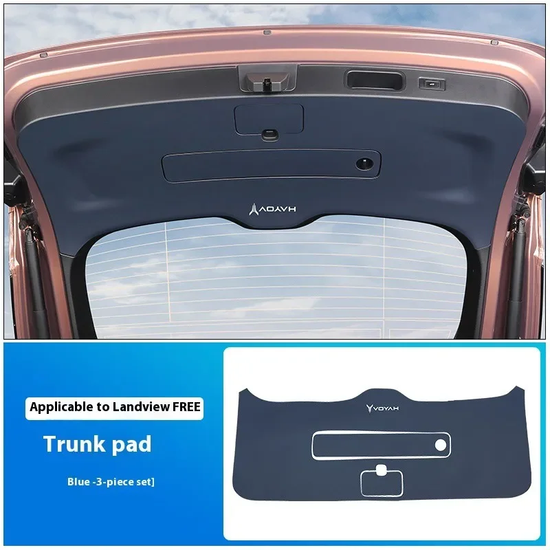 

Для Lantu Voyah Free 2024 специальная задняя дверь против ударов и царапин кожаная защитная наклейка Аксессуары для модификации автомобиля