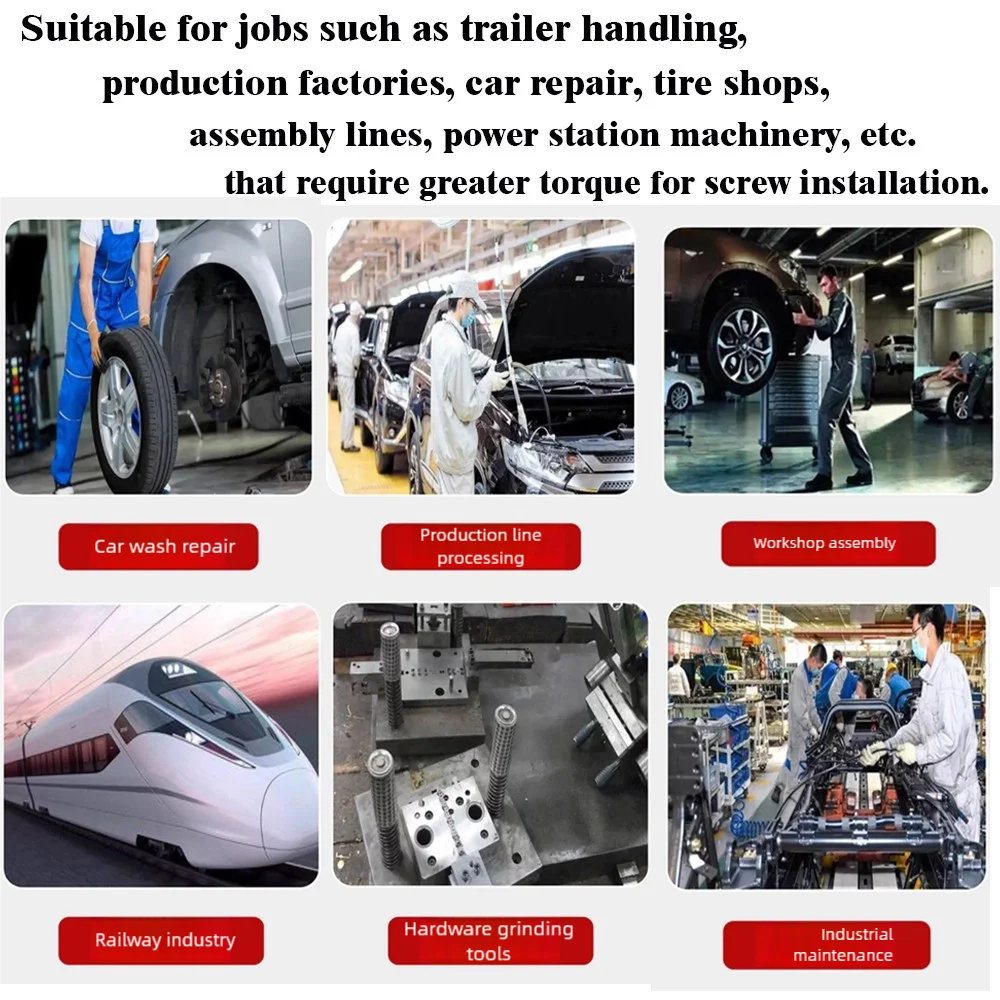 AhuHardware High Quality 1/2 Inch Air Driver Power Wrench Jumbo Hammer Other Pneumatic Tool Mini Impact Wrenc