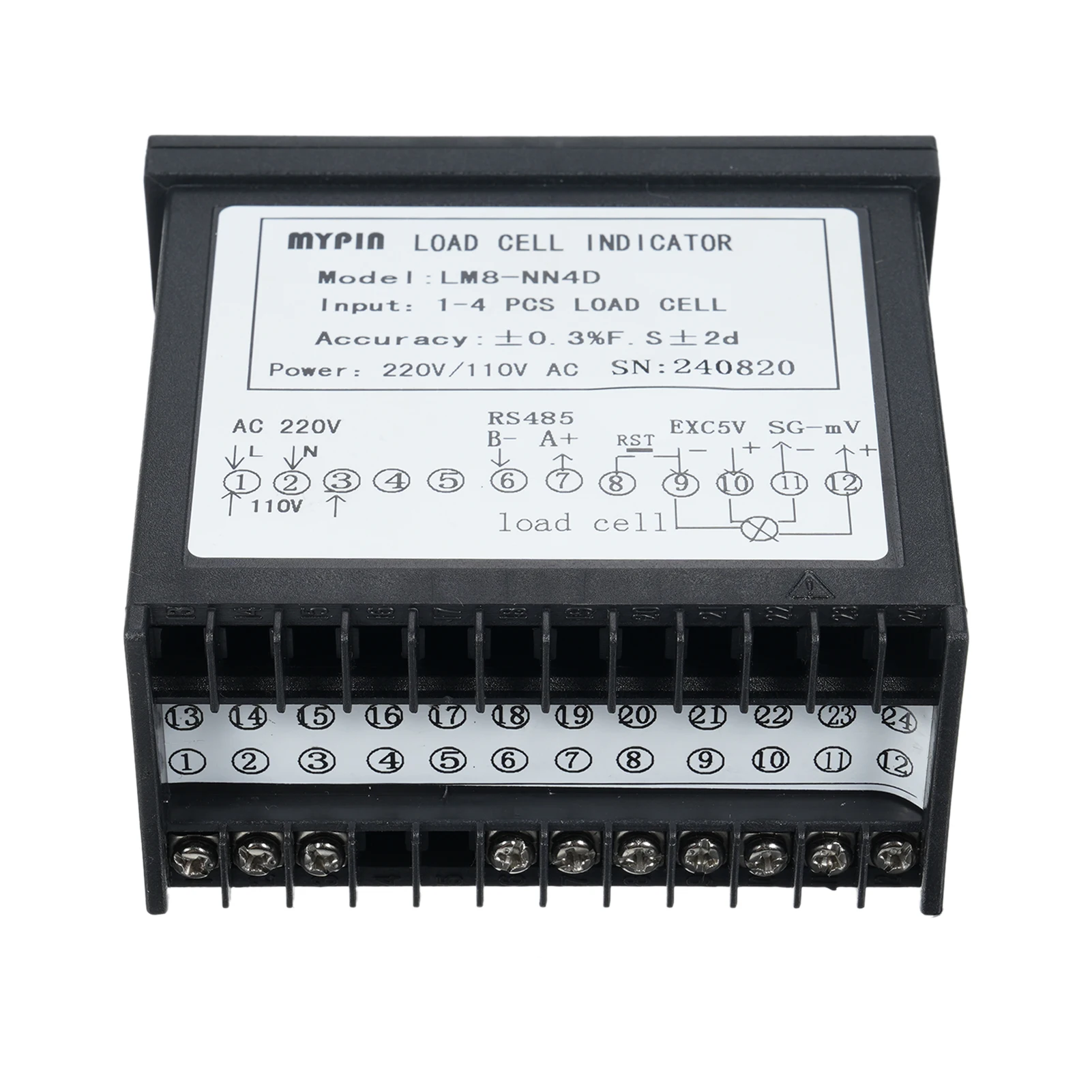 110/220V Load Cell 50/60Hz Display Weighing Transducer Batching Transmitter Weight Sensor Display Indicator