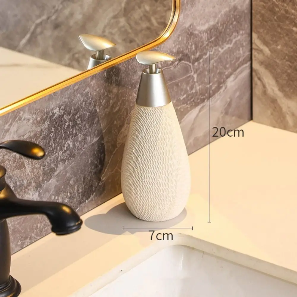 

New Retro Lotion Press Bottle Creative Ceramic Hand Sanitizer Bottle Portable Bathroom Accessory Shower Gel Bottle