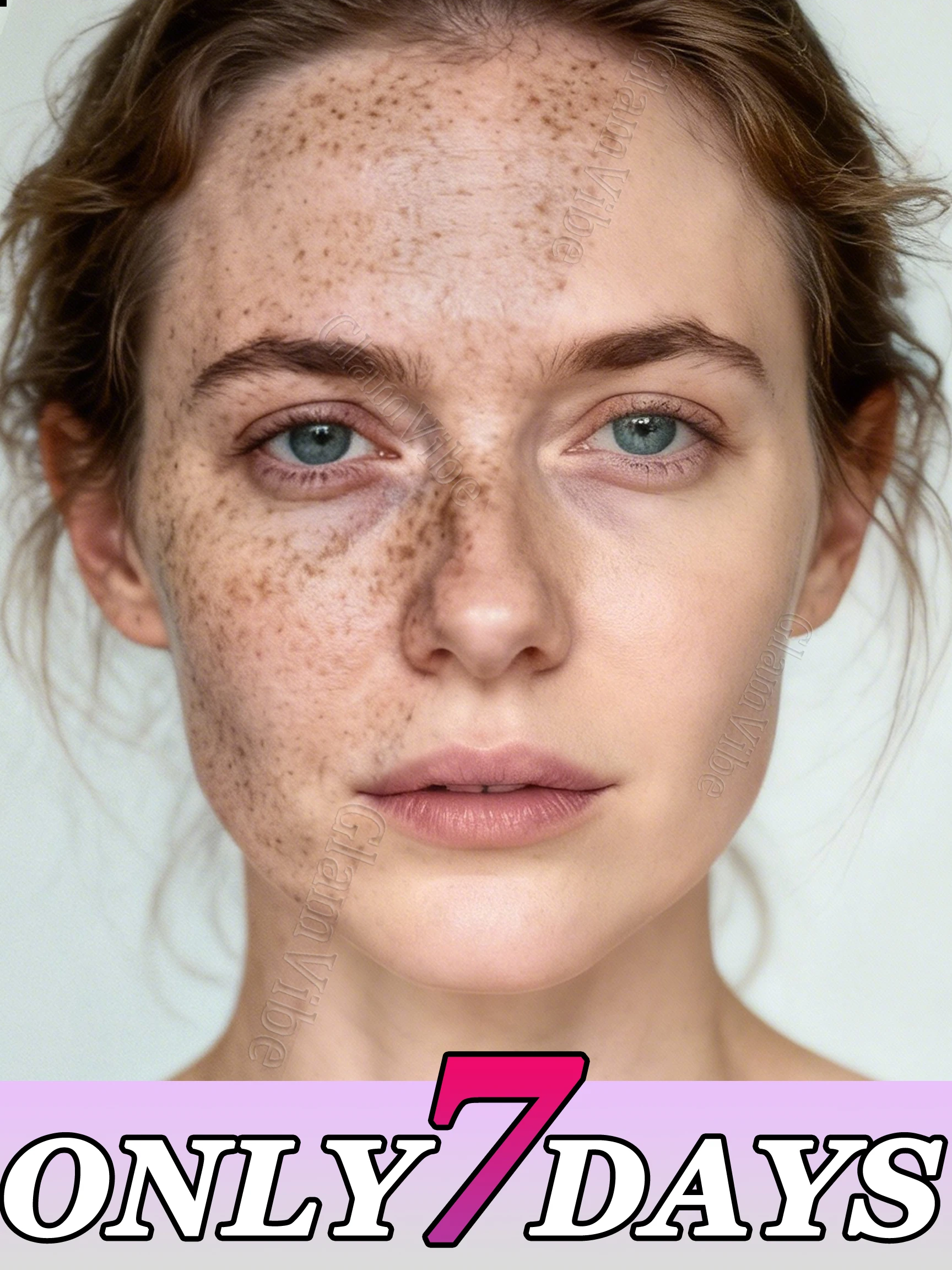 

Сияющая кожа и удаление пятен на лице.