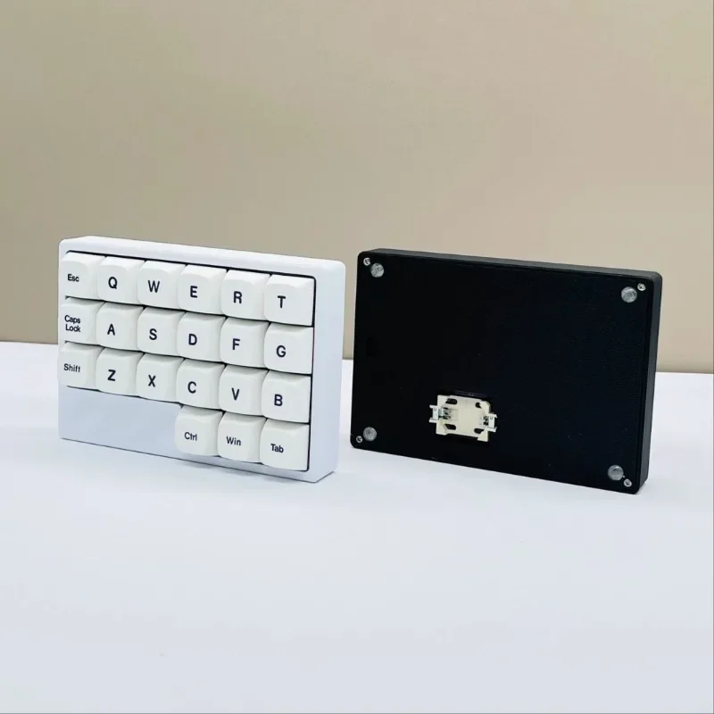 

W Plank Split Keyboard Wireless 2.4G Single-mode Hot Swap Inline 42 Key Ergonomic Gaming Mechanical Keyboard Support VIAL