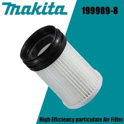 Makita – capsules 199989 – 8 rechargeables, accessoires de collecte de poussière, filtre HEPA haute efficacité