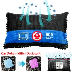 Car Dehumidifier Desiccant Dehumidification Bag Silica Gel Moisture Absorbing Bag Multifunction for Wardrobe Shoe Cabinet