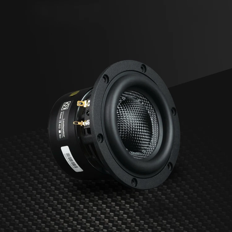 40W-80W 4 inch speaker subwoofer speaker 4 ohm 8 ohm HiFi speaker unit original glass fiber braided basin low frequency powerful