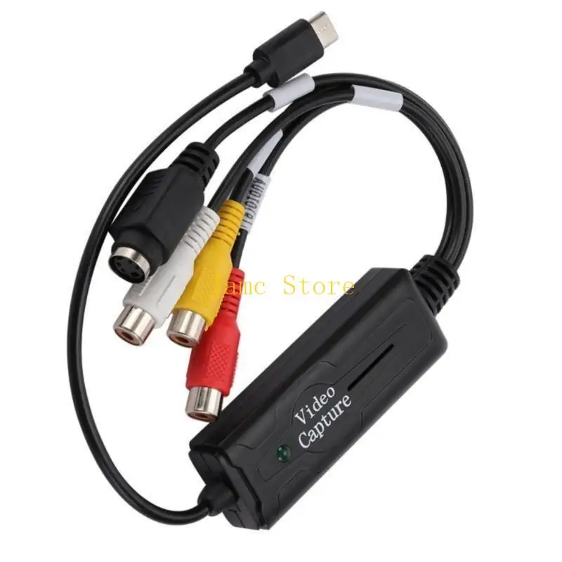 

LX0B USB2.0 Карта видеозахвата Видеоконвертеры Карта адаптера захвата Разрешение 720x480 Видеозахваты для NTSC