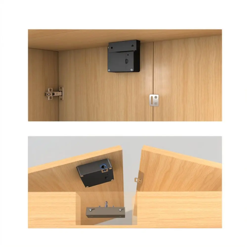 Digital RFID Cabinet Lock Invisible Drawer Latch Smart Sensor Security Keyless Entry For Wooden Storage Furniture Lockers