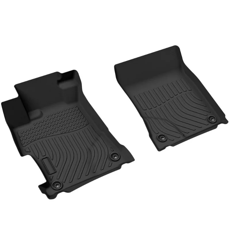 US Car Floor Mats for 2013-2022 Acura ILX All-Weather TPE Rubber Black Cargo Liner