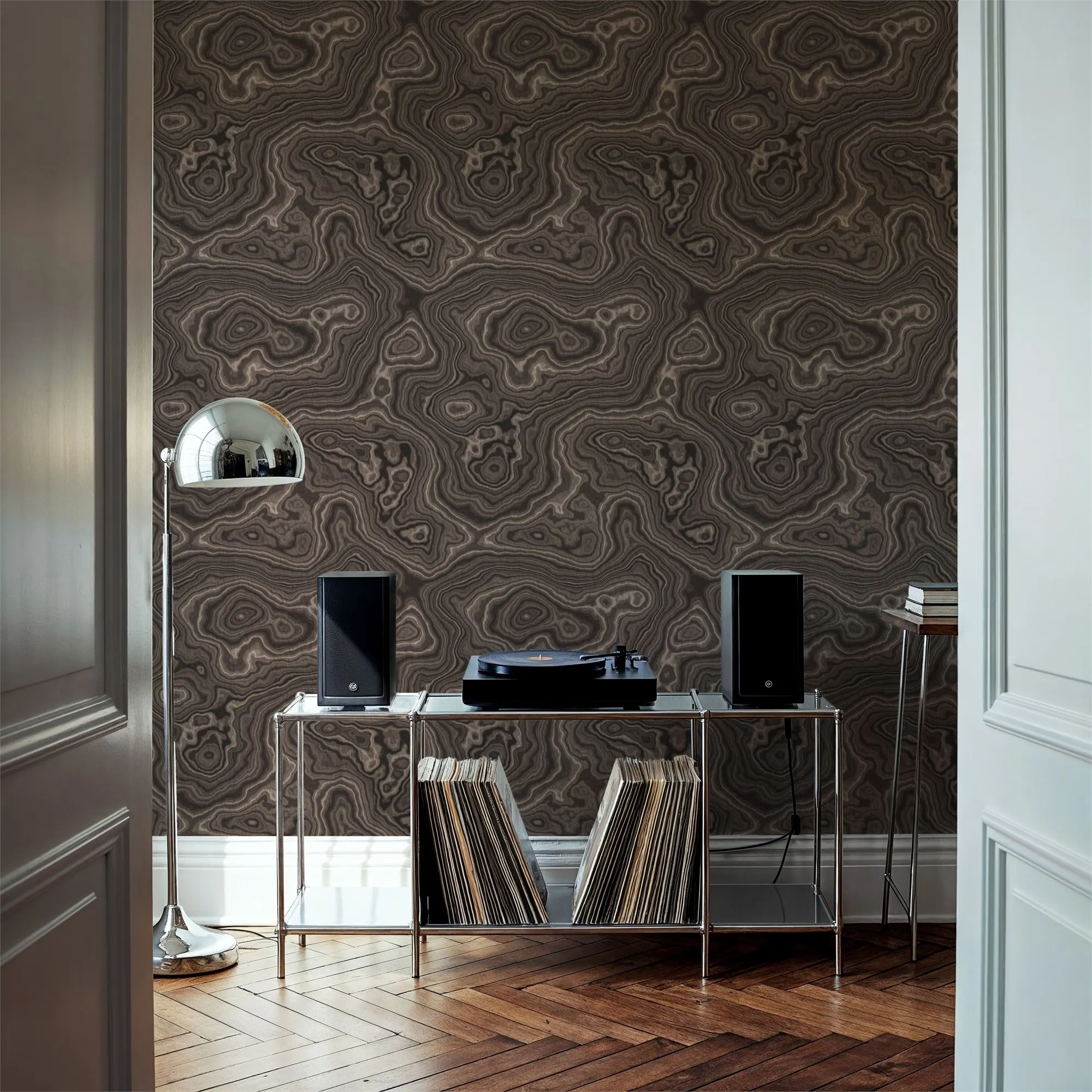 Root Wood Slate Custom Wallpaper Wall Mural for Living Room